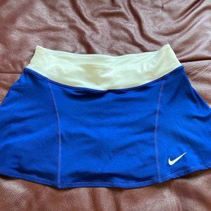 Women Nike Skirt Tennis NWT Size M 620842 blue White Discount Shipping